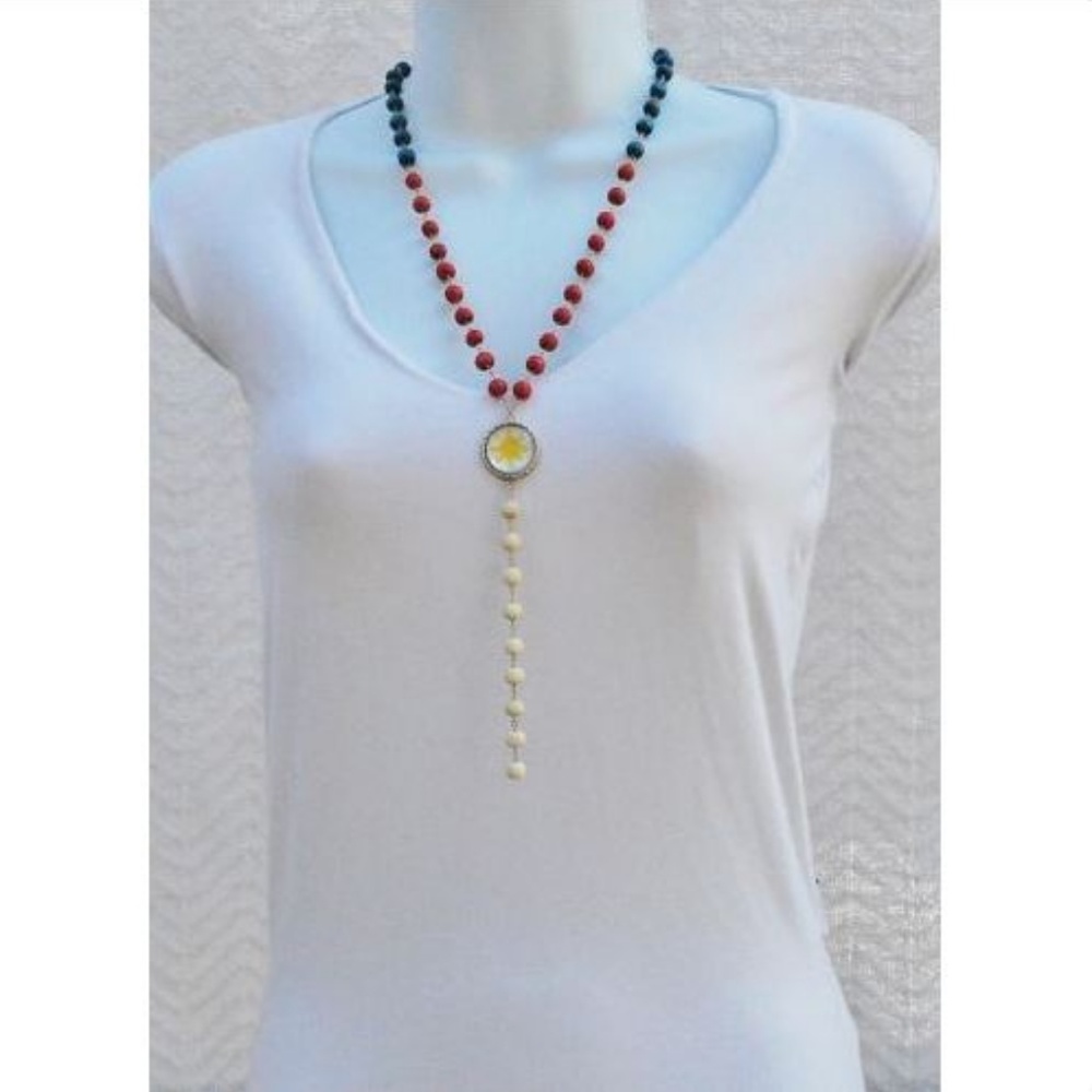 Philippino Flag Necklace Unisex